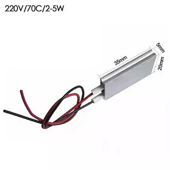 Новый 40-270 Градусов 5-220В Нагреватель для щипцов для завивки Аксессуары для фена Градусы Нагревательные элементы PTC 220V/70C/2-5W