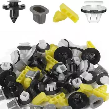 Новый 45 шт. Клипса накладки крыла/порога автомобиля и зажим для проема колесной арки для Nissan