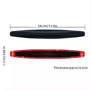 Новый 4/6 шт. универсальный передний задний бампер угловой протектор защита автомобиля защита от столкновений декоративные полосы автомобильные аксессуары