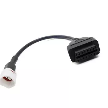 Новый 4-контактный кабель-переходник OBD2 OBDII для диагностики для Yamaha R1 R6