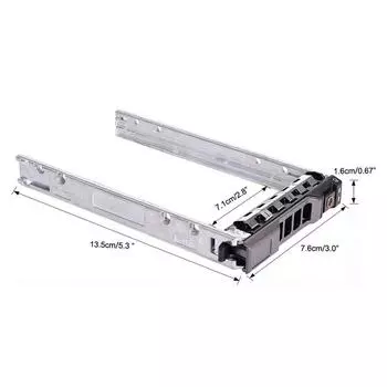 Новый 4 шт 2,5 SAS SATA лоток для жесткого диска для Dell R720 R730 R730XD R430 R930 R620 T420