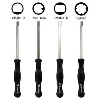 Новый 4 шт. Быстрый и простой инструмент для регулировки карбюратора 2-тактного двигателя, регулировщики, отвертка