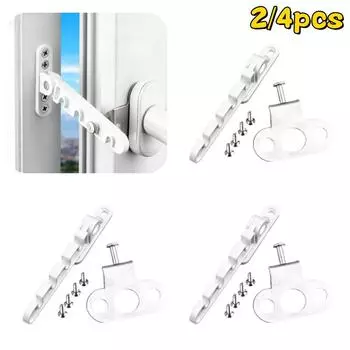 Новый 4 шт. ограничитель окна, защелка, стопор положения створки, ветрозащитный брус, домашняя дверь, окна, створка, замок, защита от детей