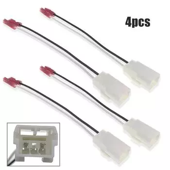 Новый 4x Адаптер-разъем жгута проводов динамика для Chrysler Dodge Jeep Caliber