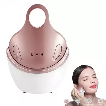 Новый 5 в 1 массажер для лица массажная головка EMS домашнее использование устройство для лица крем светотерапия антивозрастной морщин косметический аппарат