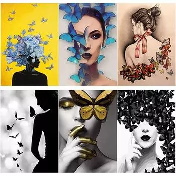 Новый 5D DIY алмазная живопись абстрактное искусство Алмазная вышивка пейзаж вышивка крестиком полная круглая дрель домашний декор ручной подарок Full Round 15x20CM