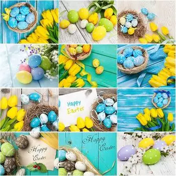 Новый 5D DIY алмазная живопись яйцо Алмазная вышивка цветок вышивка крестиком полная круглая дрель ремесла домашний декор ручной художественный подарок Full Round 20x30CM