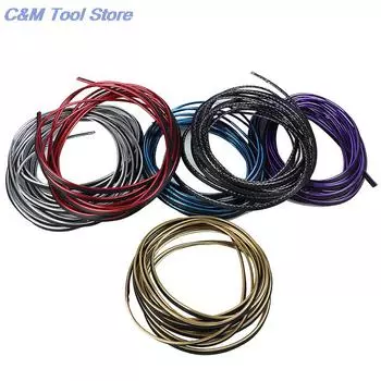 Новый 5M универсальный автомобильный хромированный уплотнитель для автомобиля, аксессуары для стайлинга интерьера, экстерьера, отделка дверной накладки, молдинг, отделка приборной панели золотой