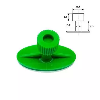 Новый 8 шт. Автомобильный рихтовочный пуллер Прокладка Лист Универсальный Набор для ремонта вмятин от града