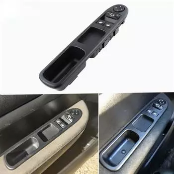 Новый 96351622XT 6554.E4 автомобильный переключатель переднего электрического окна со стороны водителя для Peugeot 307 2001 2002 2003 2004 2005 2006 2007 2008 чёрный