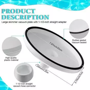 Новый адаптер скиммера для бассейна, вакуумная пластина для шланга для SP1082/1084/1085/1075