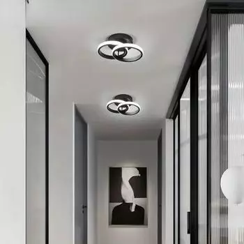 Новый акриловый скандинавский доступный роскошный проходной потолочный светильник Интернет знаменитость современный коридор входная дверь балкон лестница Li