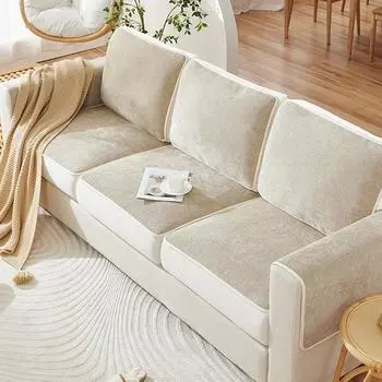 Новый эластичный универсальный универсальный чехол, противоскользящий чехол для дивана, четырехсезонный универсальный чехол, тканевая подушка для сиденья, защита от кошачьих царапин 60*60cm