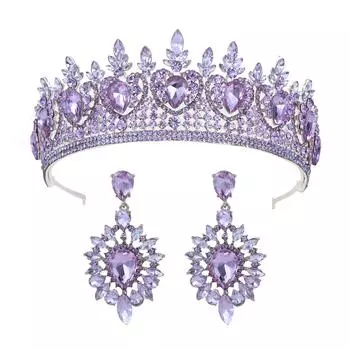 Новый элегантный высококачественный элегантный конкурс красоты свадебный венец головной убор свадебный ободок аксессуары для волос 15CM красный