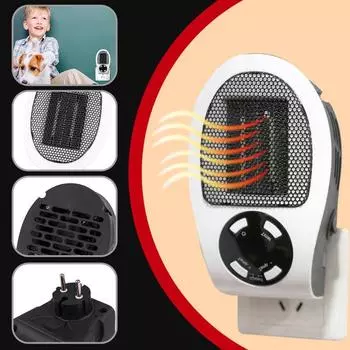 Новый электрический обогреватель, мини-удобный вентилятор, настольный бытовой настенный обогреватель, плита, радиатор, теплее, машина белый