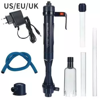 Новый электрический очиститель гравия для аквариума, насос для замены воды, инструменты для очистки, сменщик воды, сифон для аквариума, фильтр для воды, насос US Plug