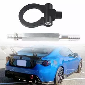 Новый алюминиевый фаркоп с ЧПУ в гоночном стиле для Subaru WRX, STI и BRZ Impreza чёрный