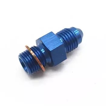 Новый AN-4 (4AN) Переходник M11x1.0 для подачи масла турбины с рестриктором 1 мм, алюминиевый