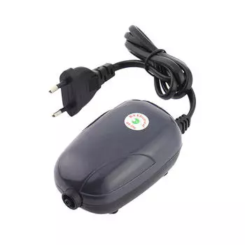 Новый энергосберегающий аквариумный кислородный аквариум мощностью 3 Вт Super Silent s чёрный