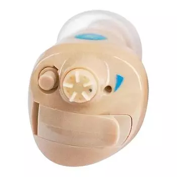 Новый Anshin Pack Гарантированный цифровой внутриушной слуховой аппарат Nikon Nikon Essilor NEF-M100S, сделанный в Японии, для правой руки, для левой руки, для обоих ушей. От легкой до