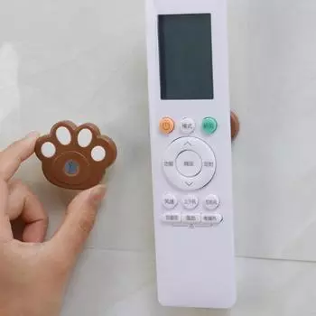 Новый анти-потеряшка милый крючок в виде медвежьей лапы настенное крепление прочный пульт дистанционного управления органайзер самоклеящийся настенный держатель светло-серый