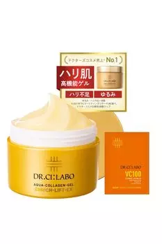 Новый Aqua Collagen Gel Enrich Lift EX R 200 г Набор Крем-гель Витамин C Подарочный уход за кожей [Лосьон Все-в-одном Гель] Все-в-одном Мужской Доктор. CiLabo