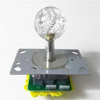 Новый Аркадный Игровой Цветной 4-8-позиционный 12v Подсветка Светодиодный Джойстик Для Jamma Mame Кабинета