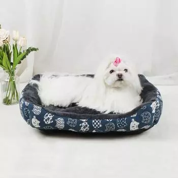 Новый арктический бархат супер мягкий домик для собак и кошек мультяшный зимний теплый коврик для домашних животных на все времена года универсальные товары для домашних животных S45*35CM