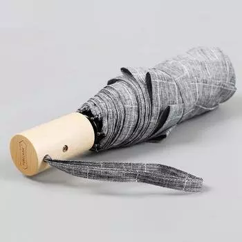 Новый автоматический деревянный зонт от дождя для женщин в клетку в японском стиле, большой складной зонт, ветрозащитный, 8 ребер, мужской зонт, бренд хаки