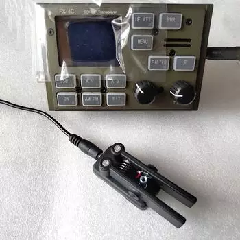 Новый автоматический ключ с двойным лепестком, коротковолновый радиоприемник CW, азбука Морзе, основание магнитное, черный