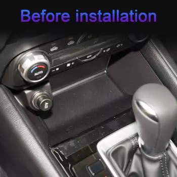 Новый!Автомобильное беспроводное зарядное устройство QI для Mazda CX-5 CX5 2019 2020 2021 2025 2025 беспроводное зарядное устройство для телефона зарядка держатель для телефона аксессуары