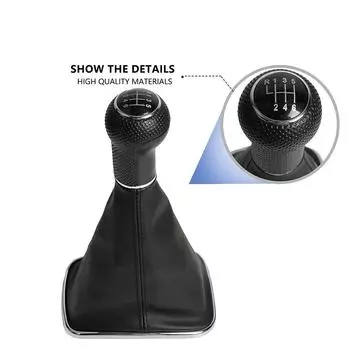 Новый автомобильный 5/6-скоростной 12 мм рычаг переключения передач чехол для Volkswagen VW Golf Bora Jetta GTi MK4 аксессуары для интерьера