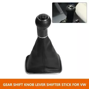 Новый автомобильный 5/6-скоростной 12 мм рычаг переключения передач чехол для Volkswagen VW Golf Bora Jetta GTi MK4 аксессуары для интерьера
