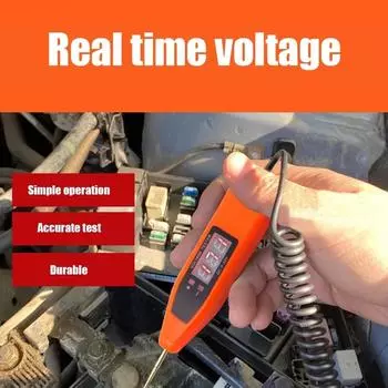 Новый автомобильный электрик зонд машина автомобильные инструменты 5 В/24 В/32 В автомобильный электрический испытательный карандаш детектор напряжения постоянного тока индикатор напряжения переменного тока красный
