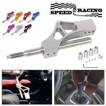 Новый автомобильный алюминиевый удлинитель ручки переключения передач универсальный регулируемый по высоте удлинитель рычага переключения передач высокое качество золотой