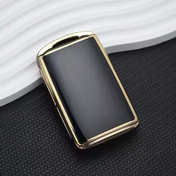 Новый автомобильный чехол из ТПУ с 4 кнопками, чехол для ключей для Mazda 3 Alexa CX30 CX-4 CX5 CX-5 CX8 CX-8 CX-30 CX9 CX-9, защитный брелок без ключа, аксессуары Key Case белый