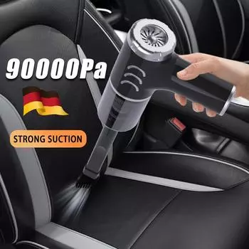 Новый автомобильный пылесос, беспроводной ручной пылесос с сильным всасыванием, портативный пылесос для автомобильной бытовой техники