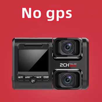 Новый автомобильный регистратор с двумя объективами, автомобильный видеорегистратор 4K 2160P, датчик WIFI, GPS-регистратор, 2 камеры, видеорегистратор, видеорегистратор ночного видения, видеокамера с углом обзора 170 градусов driving recorder чёрный