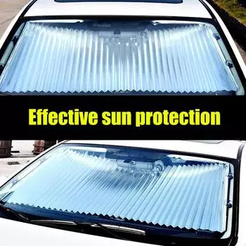 Новый автомобильный солнцезащитный зонт на лобовое стекло, автомобильный солнцезащитный козырек на лобовое стекло, чехлы для теплоизоляции, защита от ультрафиолета, аксессуары для зонта 46 см
