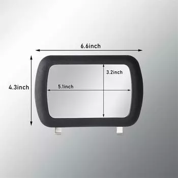 Новый Автомобильный Зажим-на Солнцезащитный Козырек Зеркало для Макияжа Солнцезащитное Косметическое Зеркало Замена