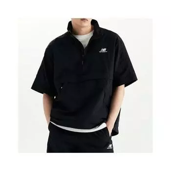 Новый баланс Uni stAnneck Анорак с коротким рукавом nbnAd32753 19 blacks/090