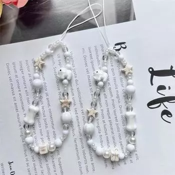 Новый Белый Слоновья Кость CCD Камера Подвесной Веревка Чехол Для Телефона Аксессуары Подвески Подвесная Цепь Телефон Корпус Шнурка Цепь Слона one size