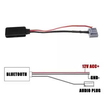 Новый беспроводной Bluetooth AUX кабель аудиоприемник адаптер для Honda Civic CRV Accord