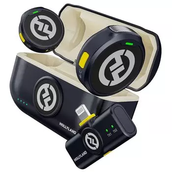 Новый беспроводной микрофон M2 Pin с функцией шумоподавления, легкий, 9 г, дальность передачи 300 м, совместимое освещение для распространения