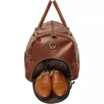 Новый большой 20-дюймовый чемодан из кожи буйвола для путешествий на выходные, для ночевки в спортзале, дорожная сумка для мужчин