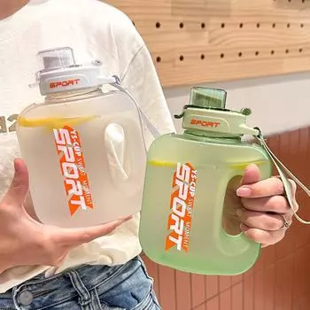 Новый большой емкости чайник для воды на открытом воздухе устойчив к падениям и высоким температурам спортивная бутылка для воды фитнес пластиковый стакан для воды 1 L