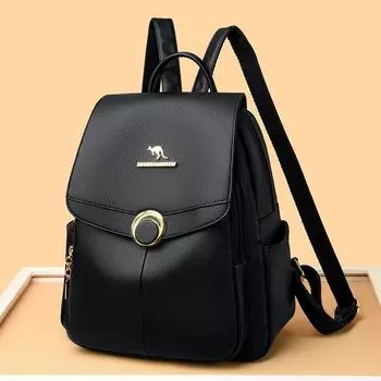 Новый большой емкости качественный женский рюкзак из мягкой кожи многоцелевой женский рюкзак среднего возраста сумка для мам