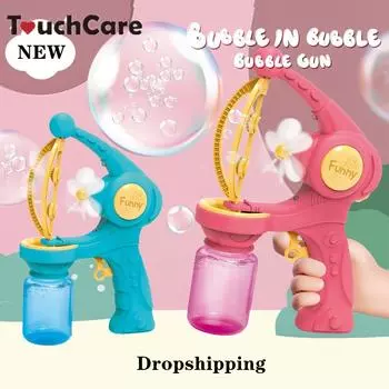 Новый большой пистолет для пузырей, детские автоматические машины для пузырей, вентиляторы с героями мультфильмов, машина для изготовления мыльных пузырей, воздуходувка для мыльных пузырей, уличная игрушка