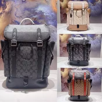 Новый большой стереоскопический рюкзак, кожаная мужская дорожная сумка, рюкзак для отдыха, дорожная сумка, большая