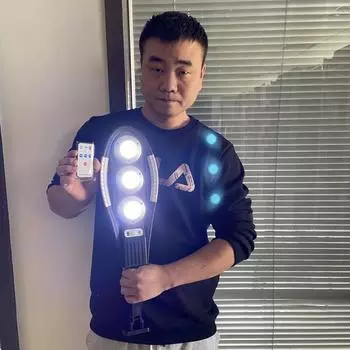 Новый большой светодиодный уличный солнечный свет с датчиком человека, настенный светильник, водонепроницаемый уличный фонарь для сада, лужайки, двора, уличное освещение 1 COB